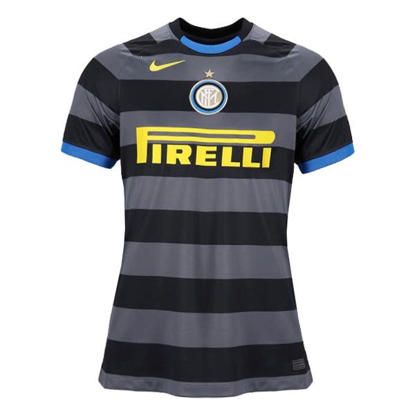 Camiseta Inter Milan Tercera Equipación Mujer 2020-2021 Gris